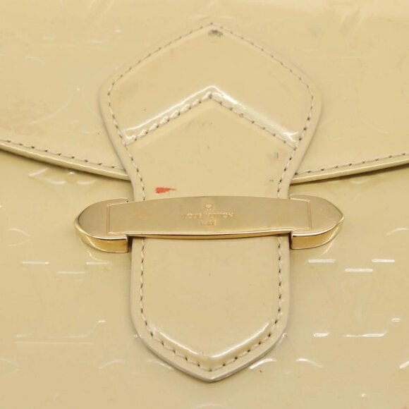 LOUIS VUITTON Monogram Vernis Bell Flower PM Bag Broncorail - Picture 11 of 16